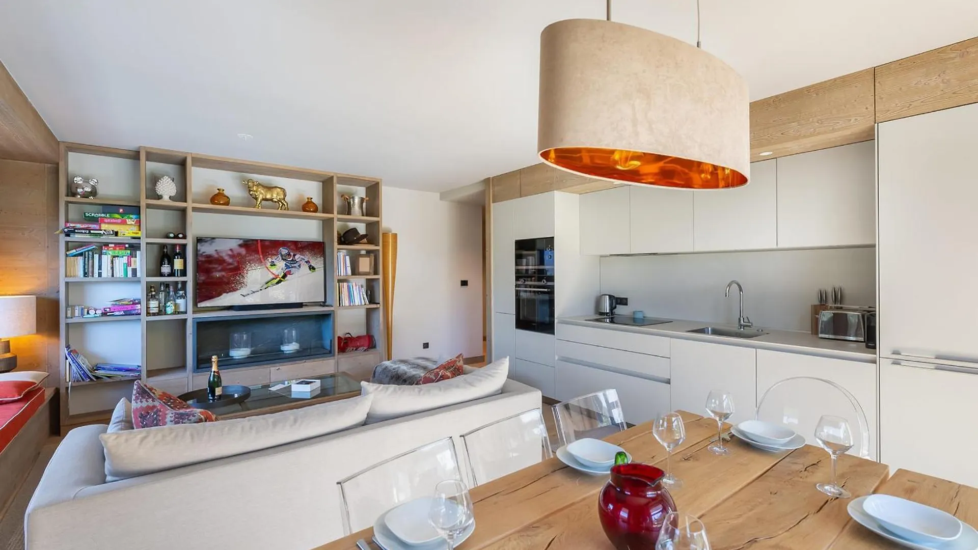 Appartement Lumineux Avec Spa, Piscine Et Sauna Pour 7 Personnes Near Megeve - Fr-1-569-132