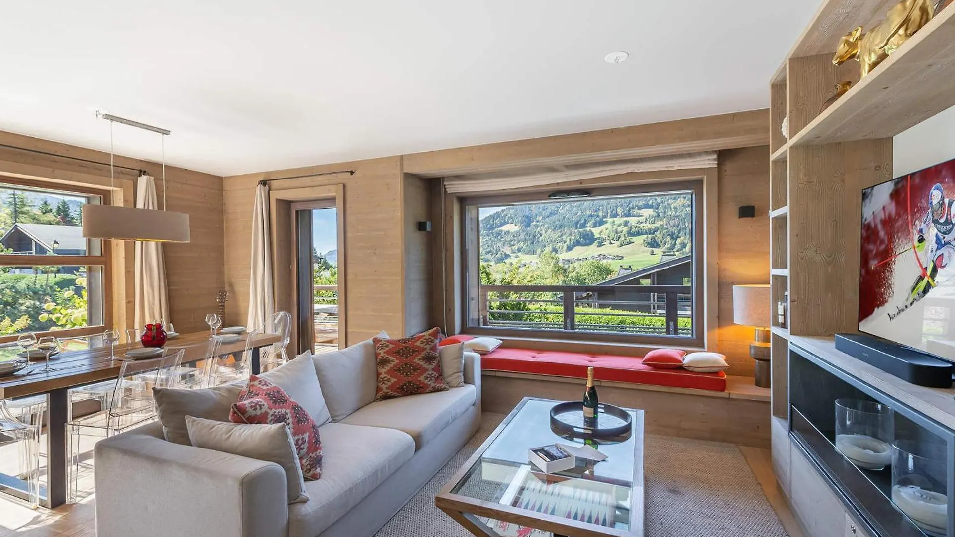 Appartement Lumineux Avec Spa, Piscine Et Sauna Pour 7 Personnes Near Megeve - Fr-1-569-132 0*,  France